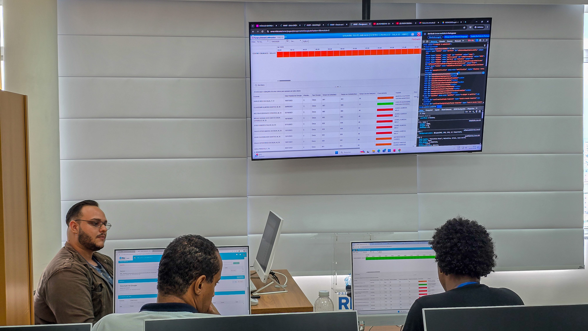 Capacitação dos Técnicos de T.I no TIMED no Laboratório de Informática da OTICS-Rio Andaraí