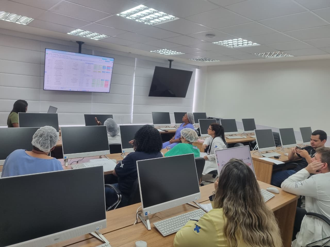 Bate Mapa no Laboratório de Informática da OTICS-Rio Andaraí