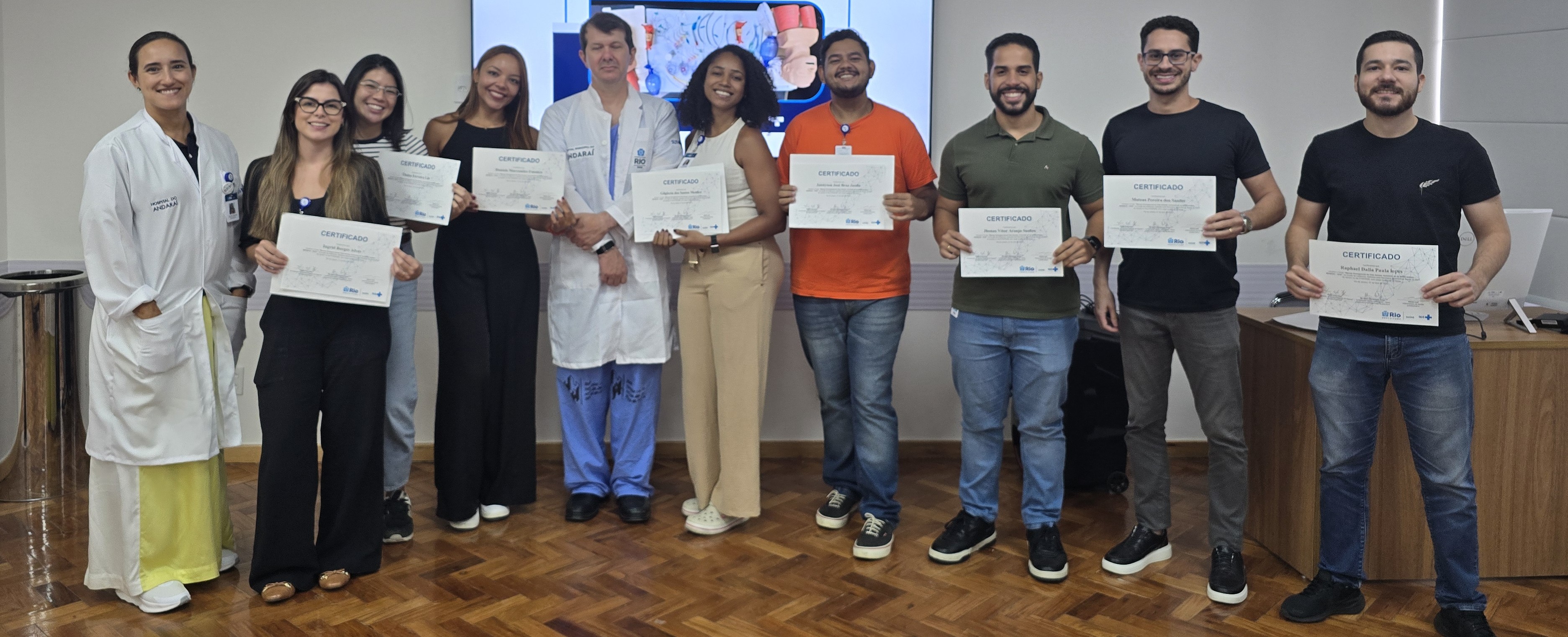 9ª Turma do MANEVA na OTICS-Rio Andaraí