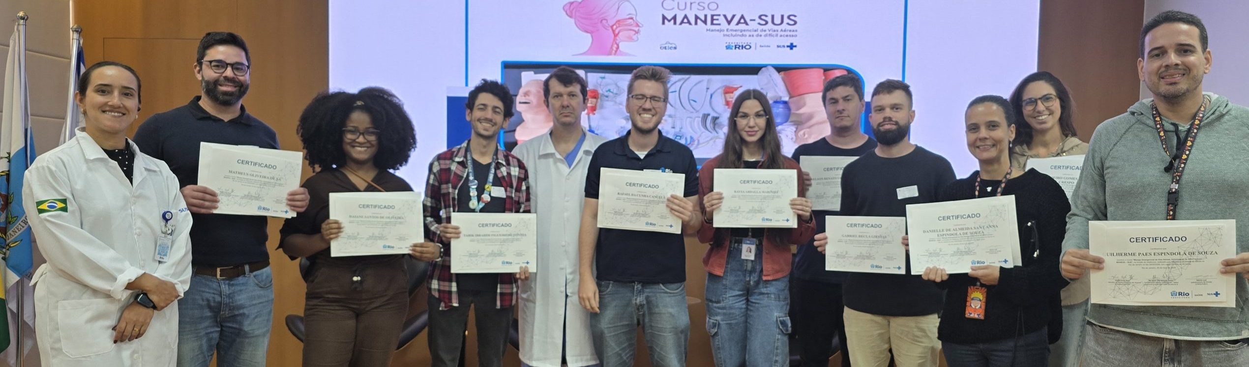14ª Turma do MANEVA na OTICS-Rio Andaraí