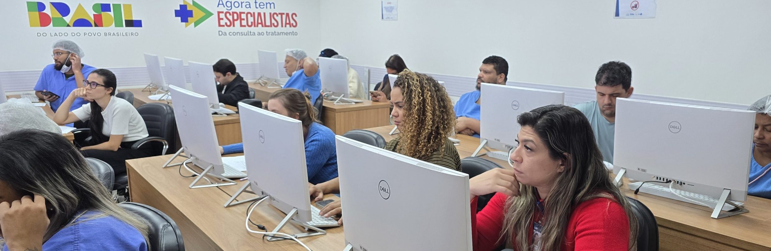 Bate Mapa no Laboratório de Informática da Estação OTICS Rio Andaraí