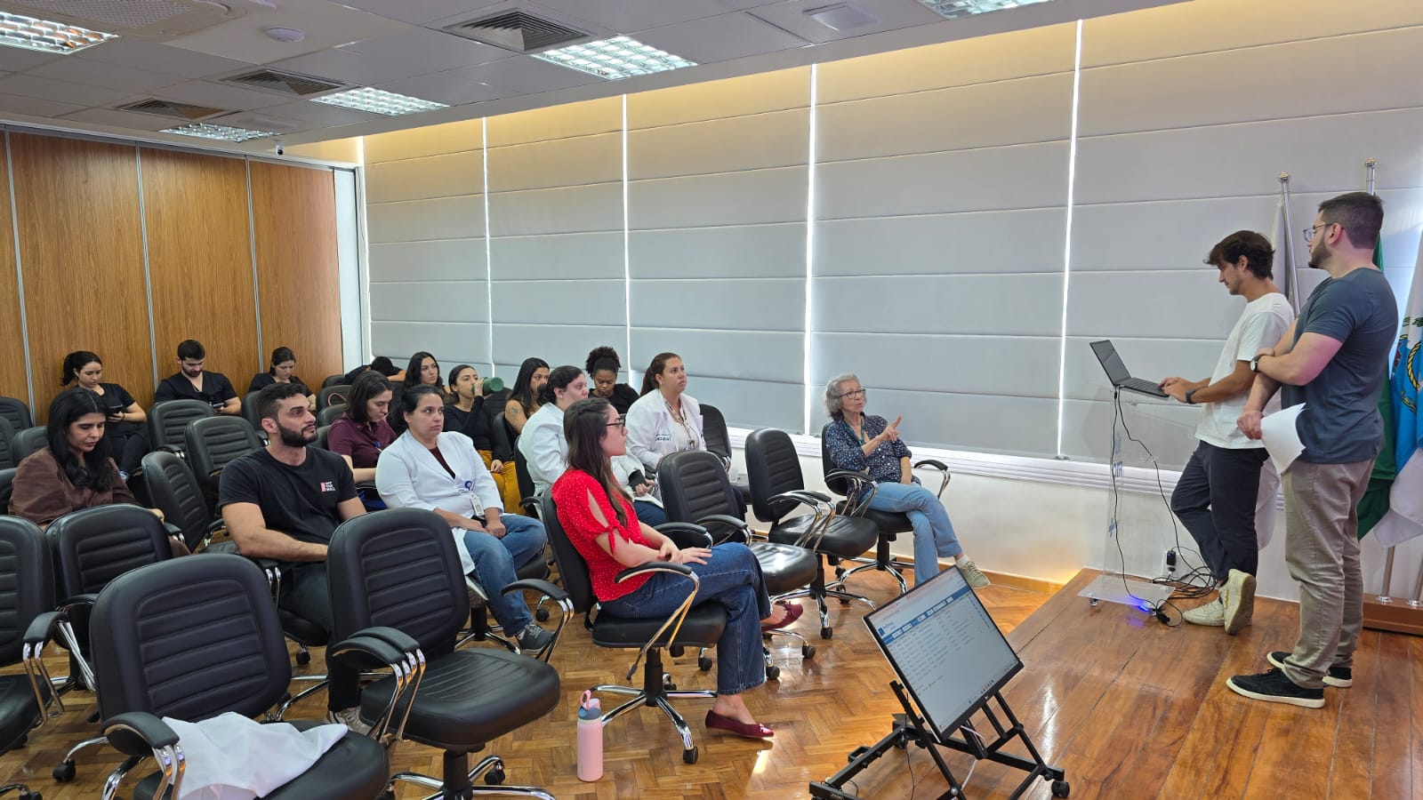 Round Clínica Médica no Auditório Dr. José Wazen da Rocha na OTICS-Rio Andaraí