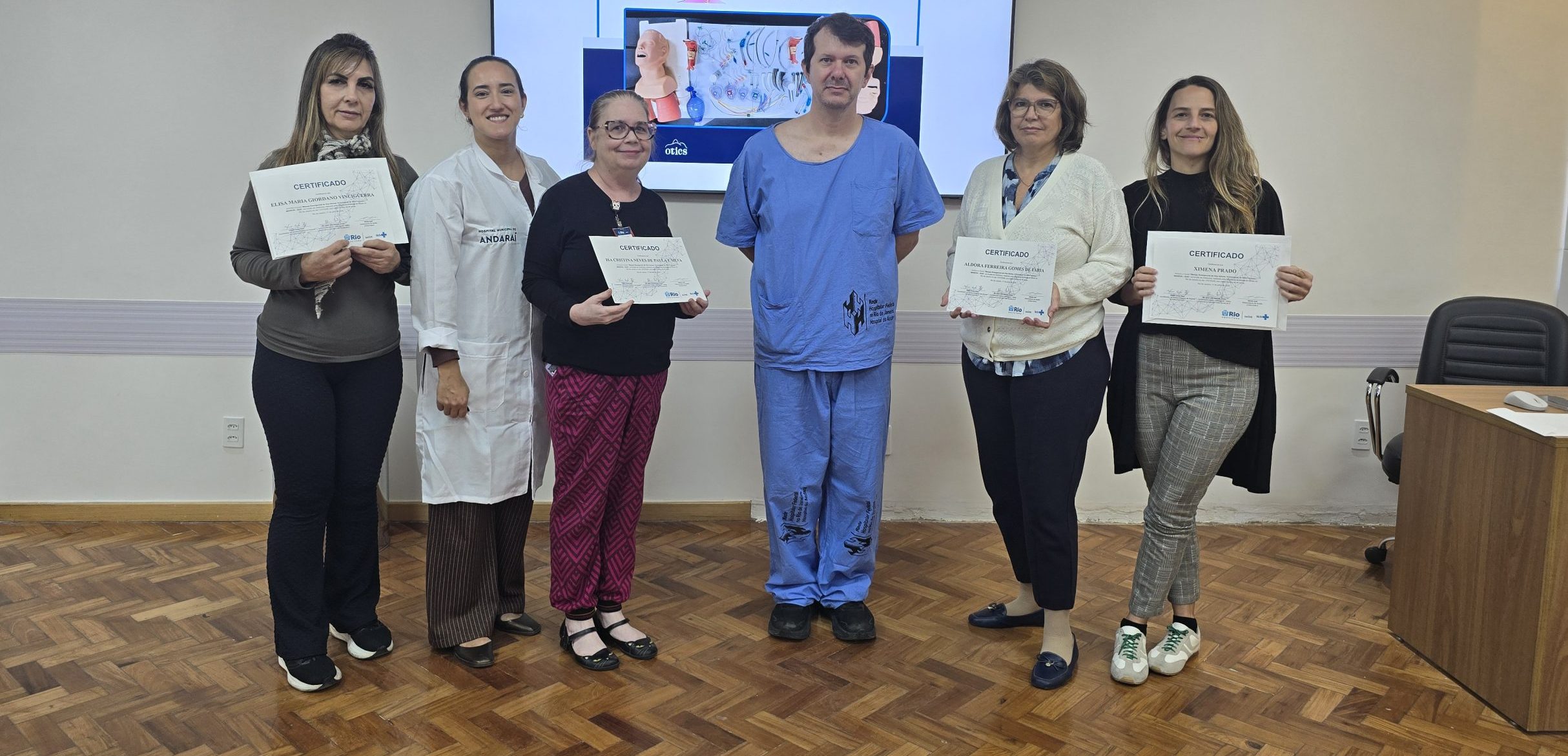 20ª Turma do MANEVA na OTICS-Rio Andaraí