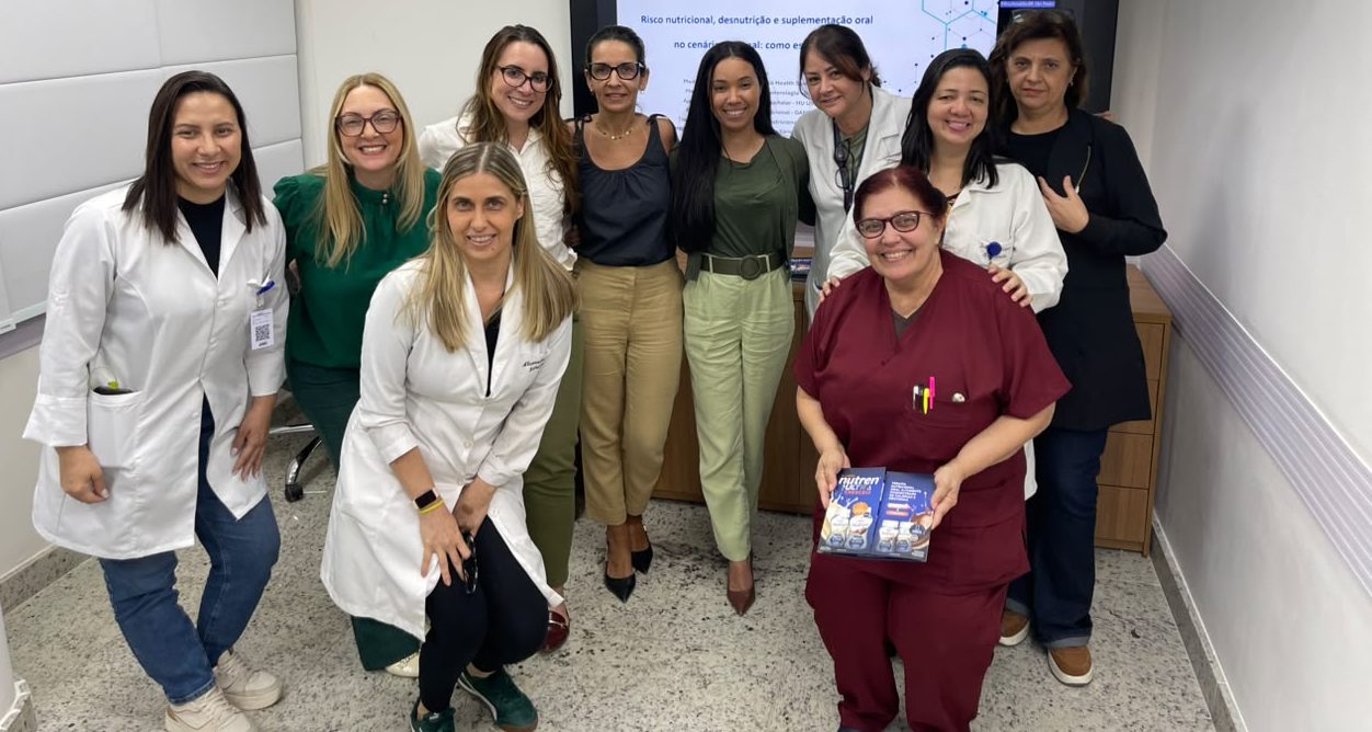 Workshop para nutricionistas na Sala Multiuso da OTICS-Rio Andaraí