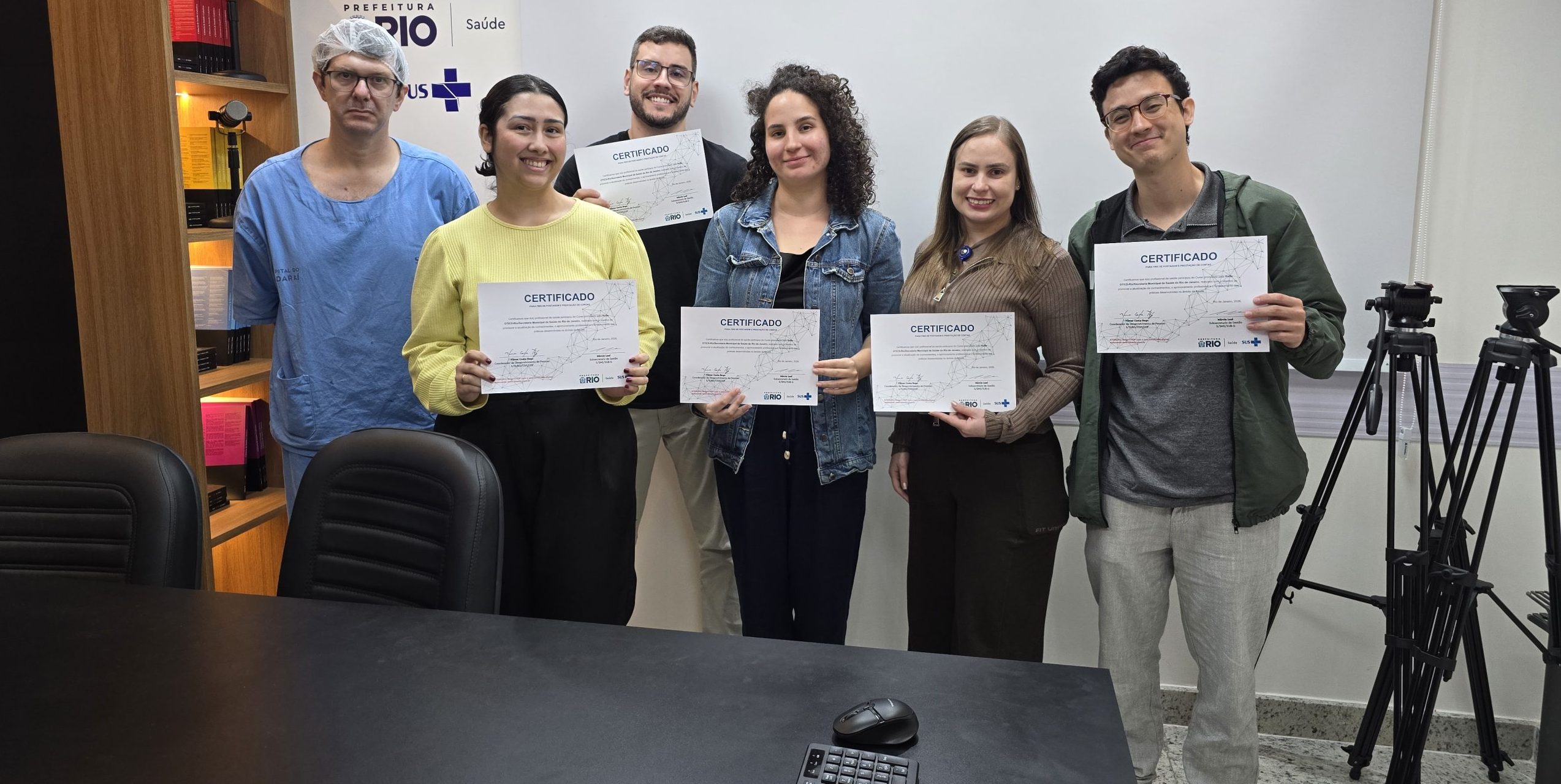 3ª turma do Curso de Orientações Básicas no Uso do Ultrassom para Acesso Vascular (OBUSG-VAS) aconteceu na OTICS-Rio Andaraí